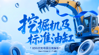 工程機械密封圈HBY產品案例：挖掘機及標準油缸材料優勢場景應用解析！?