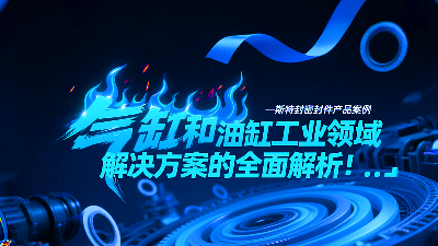 <i style='color:red'>斯特封密封圈</i>產品案例丨氣缸和油缸工業領域解決方案的全面解析！