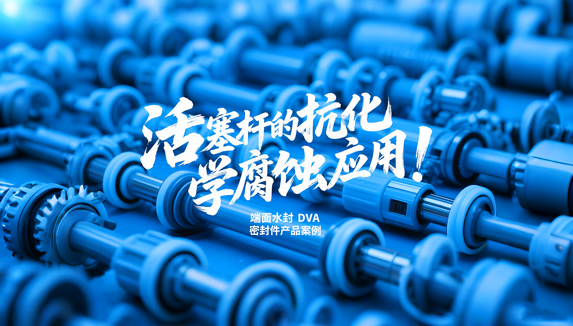 端面水封DVA密封圈產品案例 ? 活塞桿的抗化學腐蝕應用！