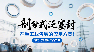 剖分式<i style='color:red'>泛塞封密封</i>圈產品案例 ? 在重工業領域的應用方案！