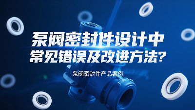 泵閥密封圈設計中的常見錯誤及改進方法？?