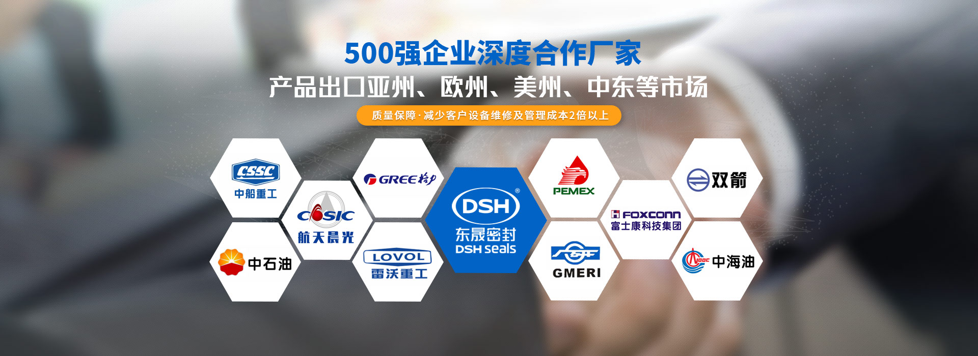 東晟密封-500強企業深度合作廠家