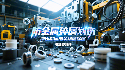 防金屬碎屑劃傷！沖壓機床<i style='color:red'>油缸密封件</i>加裝耐磨涂層！?