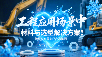 酚醛夾布導向環產品案例說明：工程應用場景中的材料與選型解決方案！