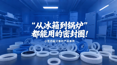 小型四氟泛塞封產品案例丨從冰箱到鍋爐都能用的密封圈！
